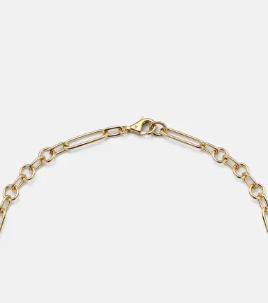 FoundRae Internal Compass Small 18kt gold pendant necklace with diamonds | Thumbnail 5