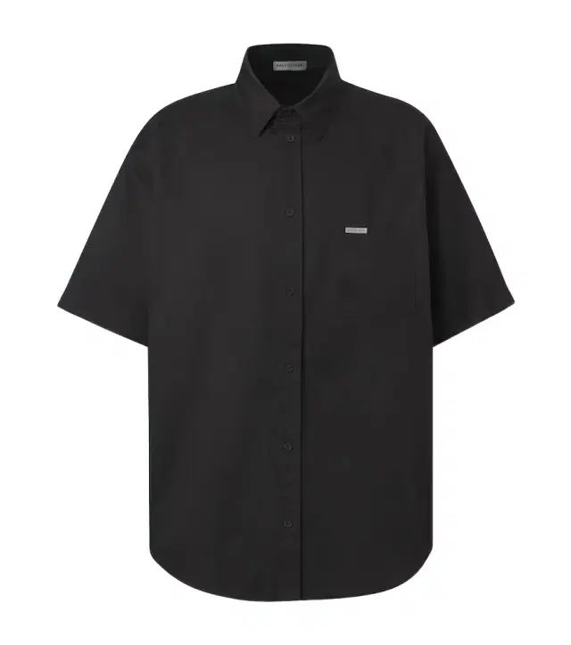 Logo cotton twill shirt
