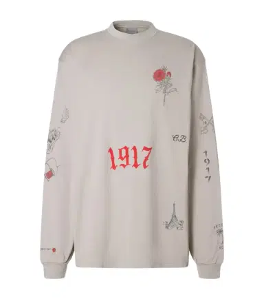 Balenciaga Printed cotton jersey T-shirt | Thumbnail 1