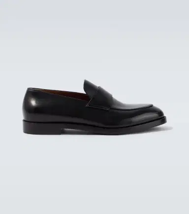 Zegna Leather penny loafers | Thumbnail 2