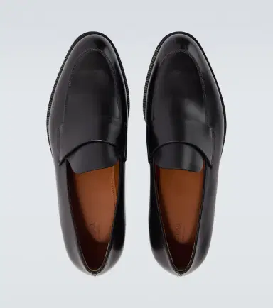 Zegna Leather penny loafers | Thumbnail 5