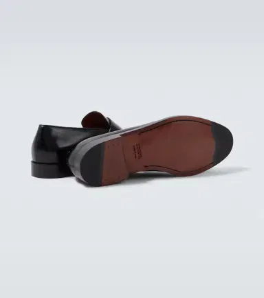 Zegna Leather penny loafers | Thumbnail 6