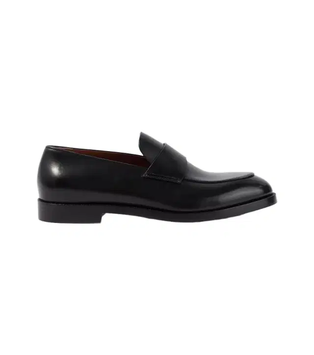 Zegna Leather penny loafers