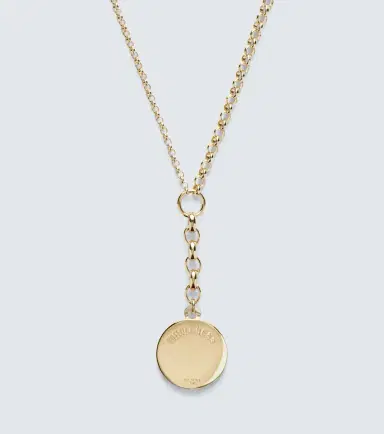 Foundrae Wholeness Medium 18kt gold pendant necklace with diamond | Thumbnail 2