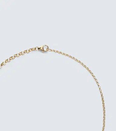 Foundrae Wholeness Medium 18kt gold pendant necklace with diamond | Thumbnail 3
