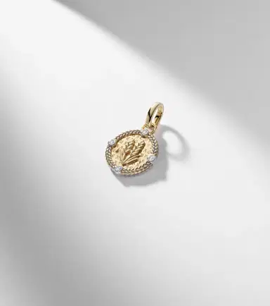 Foundrae Infinite Gratitude 18kt gold pendant necklace with diamonds | Thumbnail 5 Foundrae Infinite Gratitude 18kt gold pendant necklace with diamonds | Thumbnail 5