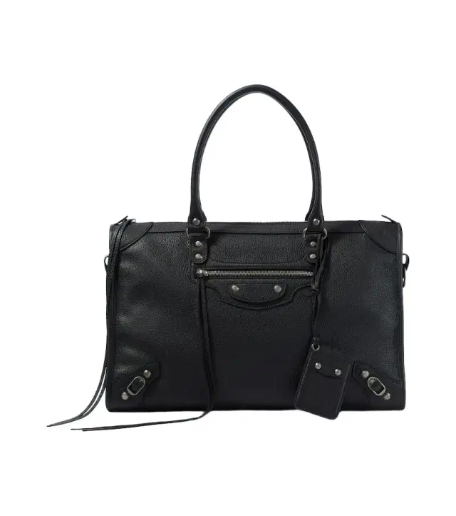 Balenciaga Le City Business leather tote bag