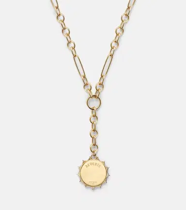 Foundrae Reverie Small 18kt gold pendant necklace with diamonds | Thumbnail 3 Foundrae Reverie Small 18kt gold pendant necklace with diamonds | Thumbnail 3