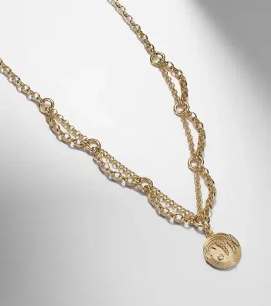 FoundRae Infinite Gratitude 18kt gold pendant necklace with diamond | Thumbnail 7 FoundRae Infinite Gratitude 18kt gold pendant necklace with diamond | Thumbnail 7