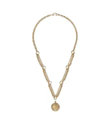 FoundRae Infinite Gratitude 18kt gold pendant necklace with diamond | Thumbnail 1 FoundRae Infinite Gratitude 18kt gold pendant necklace with diamond | Thumbnail 1
