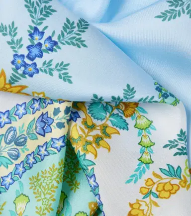 Etro Floral silk twill scarf | Thumbnail 2 Etro Floral silk twill scarf | Thumbnail 2