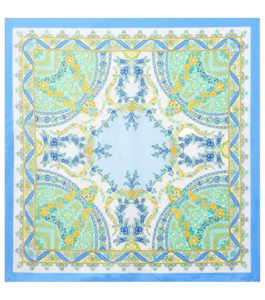 Etro Floral silk twill scarf | Thumbnail 1 Etro Floral silk twill scarf | Thumbnail 1