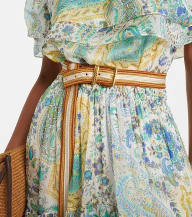 Etro Striped woven belt | Thumbnail 3