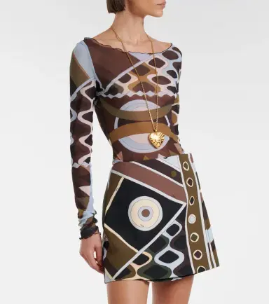 PUCCI Vivara sheer tulle top | Thumbnail 5 PUCCI Vivara sheer tulle top | Thumbnail 5