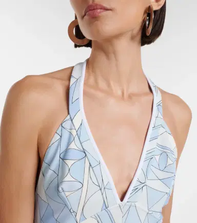 PUCCI Manuba halterneck jersey romper | Thumbnail 5