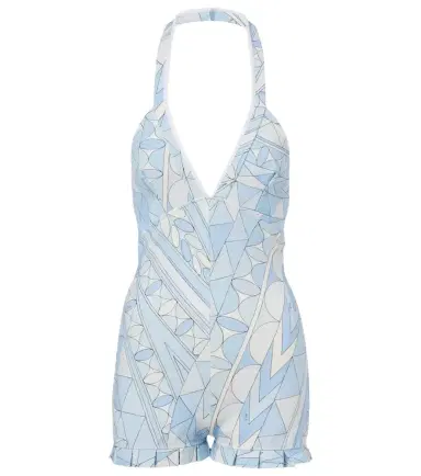 PUCCI Manuba halterneck jersey romper | Thumbnail 1