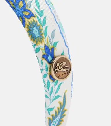 Etro Pegaso floral silk headband | Thumbnail 2