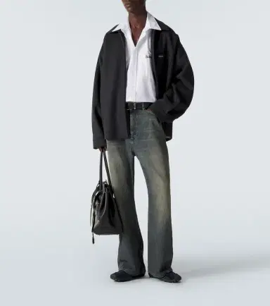 Balenciaga Wool-blend zip-up overshirt | Thumbnail 6 Balenciaga Wool-blend zip-up overshirt | Thumbnail 6