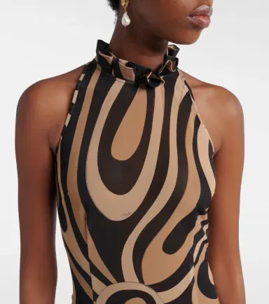 PUCCI Marmo ruffled minidress | Thumbnail 2