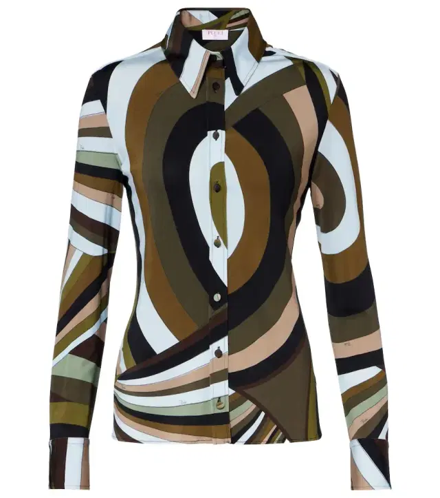 Pucci Marmo silk shirt