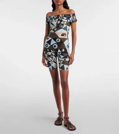 Pucci Occhi off-shoulder jumpsuit | Thumbnail 4