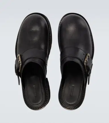 Balenciaga Venom leather mules | Thumbnail 4