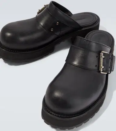 Balenciaga Venom leather mules | Thumbnail 5