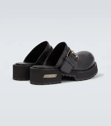Balenciaga Venom leather mules | Thumbnail 6