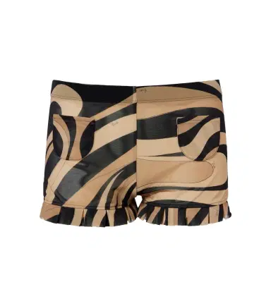 PUCCI Marmo ruffled mesh shorts | Thumbnail 1