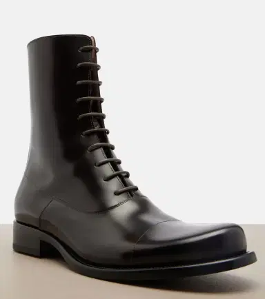 The Row Kai leather lace-up boots | Thumbnail 4 The Row Kai leather lace-up boots | Thumbnail 4