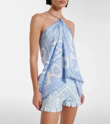 PUCCI Manuba ruffled jersey shorts | Thumbnail 3 PUCCI Manuba ruffled jersey shorts | Thumbnail 3