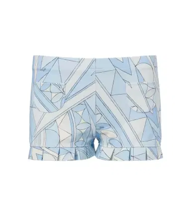 PUCCI Manuba ruffled jersey shorts | Thumbnail 1 PUCCI Manuba ruffled jersey shorts | Thumbnail 1