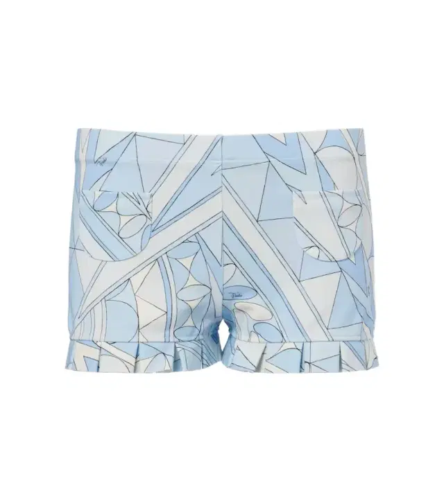 Manuba ruffled jersey shorts