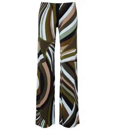 Pucci Printed satin jersey wide-leg pants | Thumbnail 1