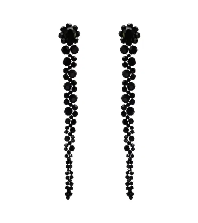 Simone Rocha Drip embellished drop earrings