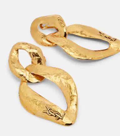 Saint Laurent Cassandre clip-on earrings | Thumbnail 2