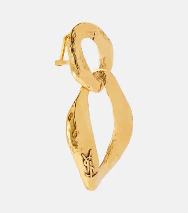 Saint Laurent Cassandre clip-on earrings | Thumbnail 3