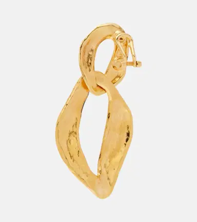 Saint Laurent Cassandre clip-on earrings | Thumbnail 4