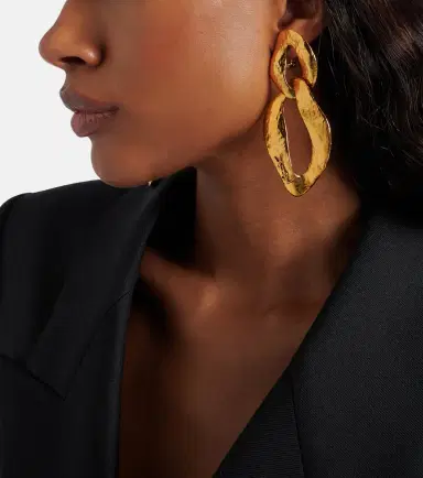 Saint Laurent Cassandre clip-on earrings | Thumbnail 6