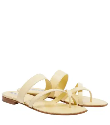 Manolo Blahnik Susa leather sandals | Thumbnail 1