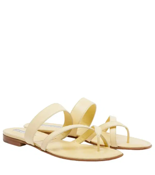 Manolo Blahnik Susa leather sandals