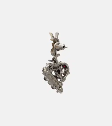 Saint Laurent Cassandre embellished drop earrings | Thumbnail 6