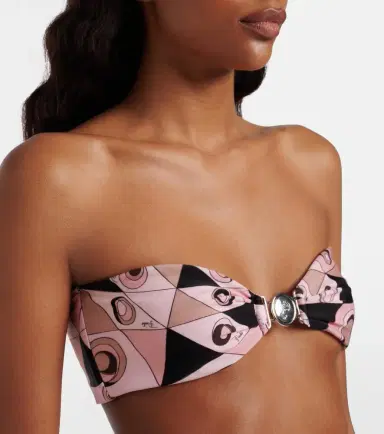 PUCCI Occhi bandeau bikini top | Thumbnail 4 PUCCI Occhi bandeau bikini top | Thumbnail 4