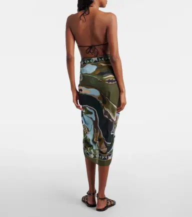 Pucci Orchidee cotton beach cover-up | Thumbnail 3