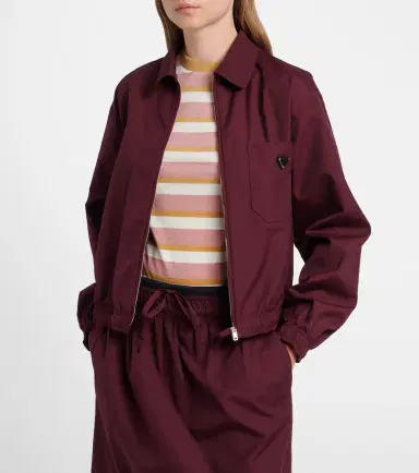 Prada Logo blouson jacket | Thumbnail 4
