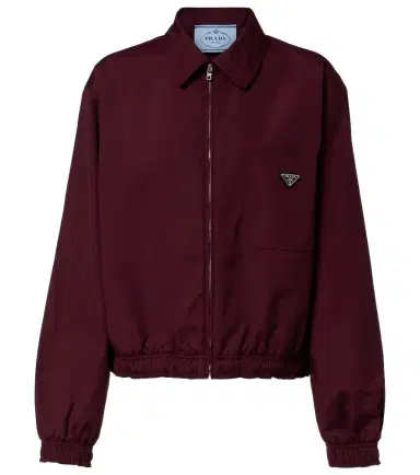 Prada Logo blouson jacket | Thumbnail 1