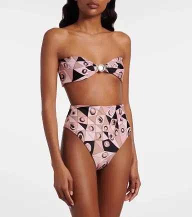 Pucci Occhi high-rise bikini bottoms | Thumbnail 4