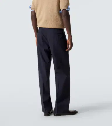 Prada Wool and mohair straight pants | Thumbnail 2 Prada Wool and mohair straight pants | Thumbnail 2