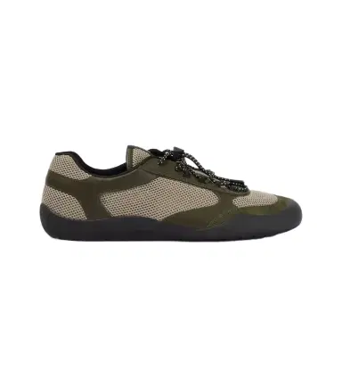 Prada Speedrock leather-trimmed sneakers | Thumbnail 1 Prada Speedrock leather-trimmed sneakers | Thumbnail 1