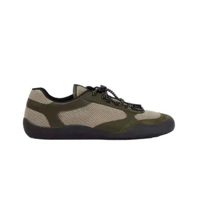 Prada Speedrock leather-trimmed sneakers